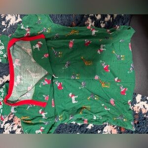 Magnetic Me modal holiday zoo animal print 9-12 EUC